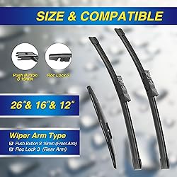 5 PLUS® Silicone Windshield Wiper Blades