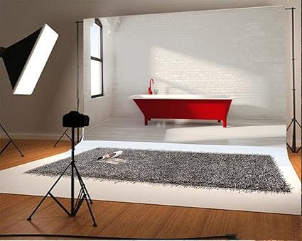 Yongfoto 3x2m Vinyl Foto Hintergrund Innere Badezimmer Amazon De Kamera