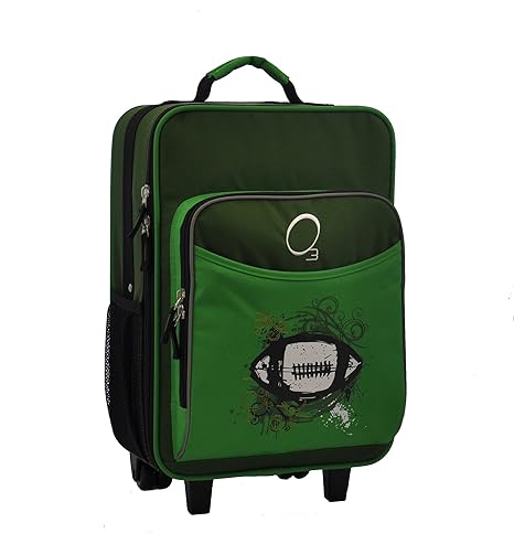 O3 Kids Green Football With Integrated Snack Cooler - 16 in.