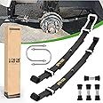 10L0L Golf Cart Heavy Duty Rear 3-Leaf Spring Kit for Club Car DS, Enhance Comfort and Stability on Your Driving Replaces OEM #102006501 1014675 1011149 1012618