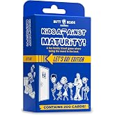 Kids Against Maturity: Funny Family Card Game for Kids Ages 10+ &amp; Parents, Teens &amp; Adults | Hilarious Party Game for Family Game Night | Super Fun (Let's Go Edition)