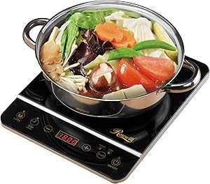 Rosewill 1800 Watt Induction Cooker Cooktop , Included 10