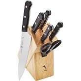 Henckels Solution 7-Pc Knife Set, Razor-Sharp, German Engineered | Informed by 100+ Years of Mastery. Dishwasher safe, Light Weight, Single Piece Precision Stamped Blades