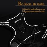 rabbitgoo Dog Harness Small No Pull Front Back Clip Adjustable Reflective XS view 8