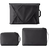 Eagle Creek Pack-It Starter Set, Black | Includes S Isolate Cube, M Isolate Cube, and L Pack-It Reveal Garment Folder, Lightweight Travel and Storage Essentials