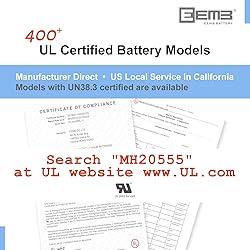EEMB 3.6V ER6V Battery Replacement Lithium Battery