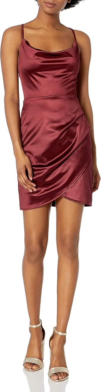 tulip hem bodycon dress