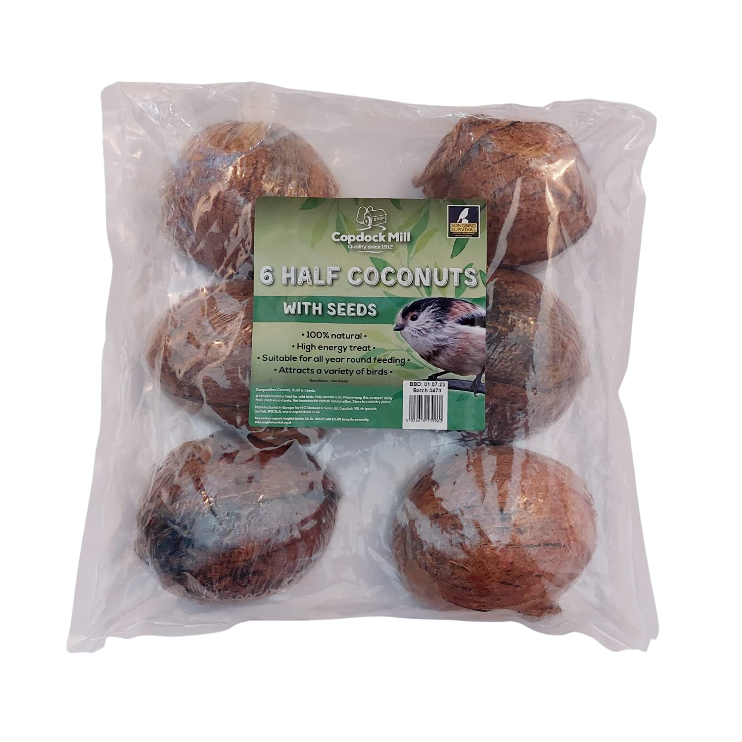 Copdock Mill Half Coconut Original 6 Pack