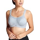 Panache Women's High Impact Underwire Sports Bra Max Support, Moisture Wicking, Heavy Duty Sports Bra for Women