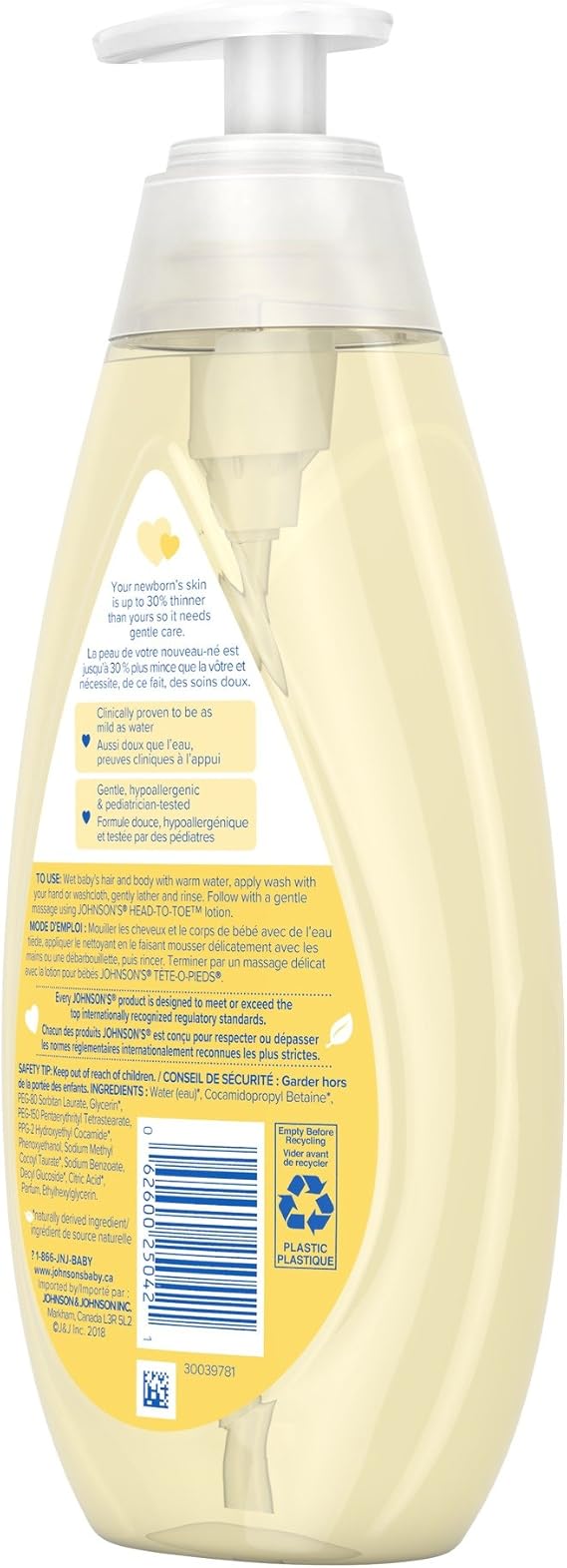 johnson and johnson baby wash