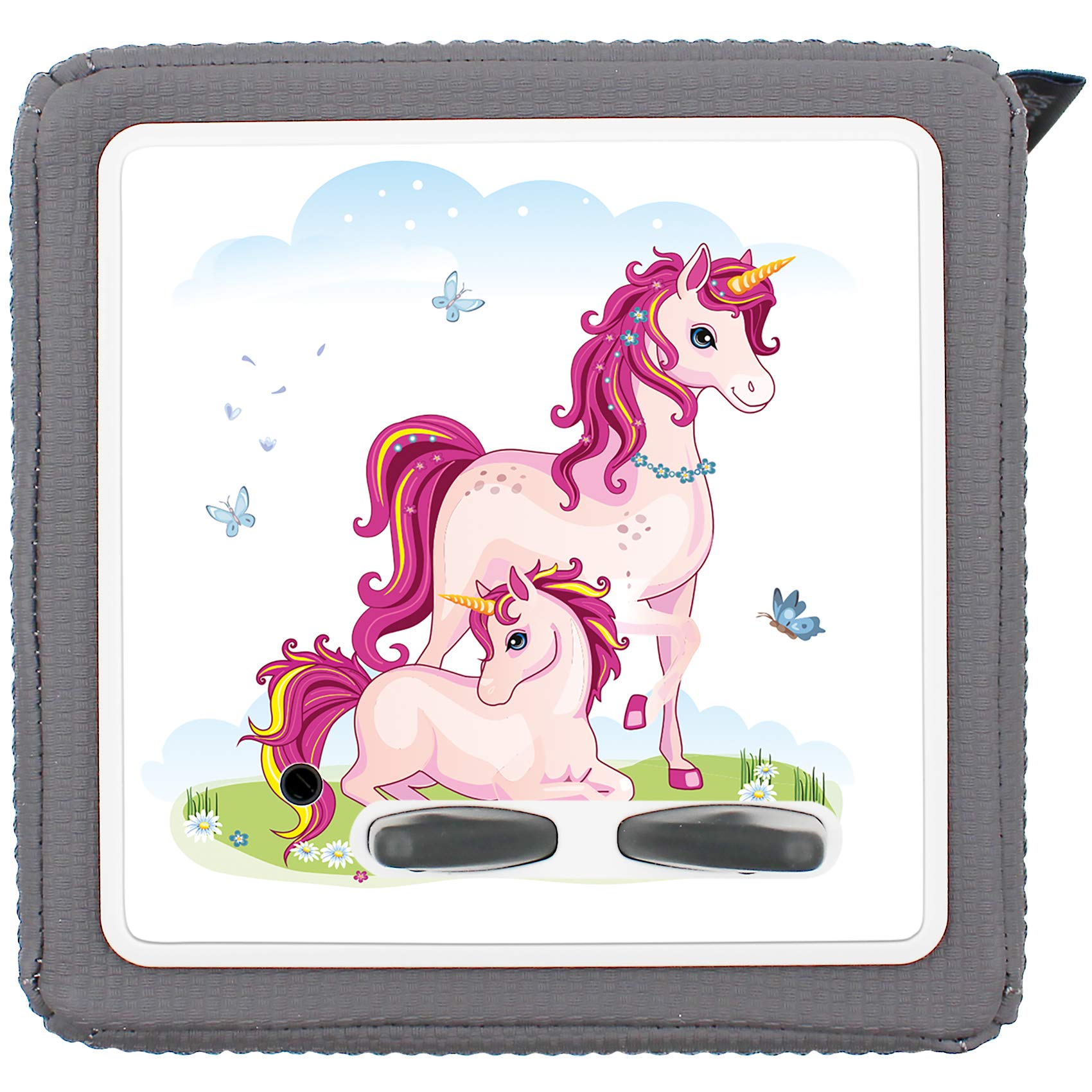 yabaduu Protective Film Cover for Toniebox Perfect Fit Self-Adhesive Child-Friendly Film Accessories for Children Toys (Y031-40 Unicorns, Without Name of Choice) โ image 1