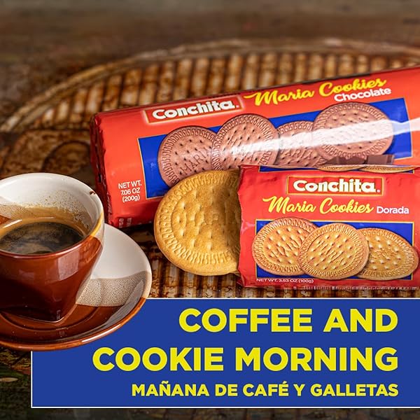 CONCHITA MARIA DORADA COOKIES – VERSATILE SNACK, DESSERT, OR BREAKFAST FOOD – 7 OZ (PACK OF 1)