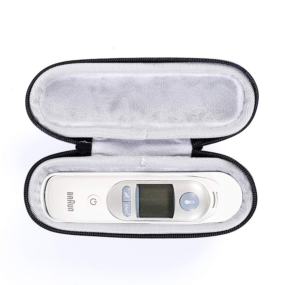 Protective Storage Case for Braun Thermoscan 7 IRT6520 Thermometer EVA Hard Travel Bag Carrying