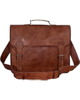 Amazon.com: Komal's Passion Leather Vintage 15 Inch Laptop Messenger ...