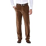 Haggar mens Stretch Corduroy Expandable Waist