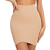 Weygur Body Shaper Shapewear Dress for Women Tummy Control Skirt Smooth Slip Under Dresses Half Slip