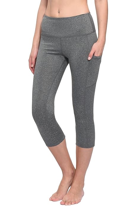 BALEAF Capri Leggings for Women Knee 