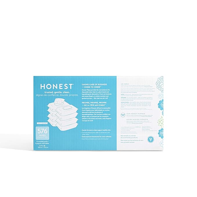 The Honest Company Baby Wipes Pure And Gentle Plant Based Alcohol Fragrance And Paraben Free Hypoallergenic Honest Wipes 576 Count #wipes #for #diaper #rash The Honest Company Baby Wipes Pure And Gentle Plant Based Alcohol Fragrance And Paraben Free Hypoallergenic Honest Wipes 576 Count