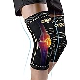 Janustar Copper Knee Braces for Men & Women โ Knee Compression Sleeves for Pain Relief, Arthritis, Sports and Recovery