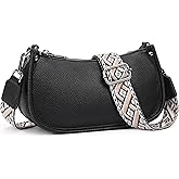 FALAN MULE Small Crossbody Bags for Women,Leather Trendy Cell Phone Bag Wallet Purses with Adjustable Strap