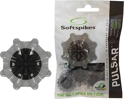 Softspikes Pulsar Fast Twist 3.0 Grey Golf Spikes Clamshell UK