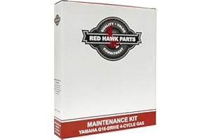 Red Hawk FIL-1202 Tune-Up Kit Compatible with/Replacement for Yamaha Drive and G16-G22, 4-Cycle, Gas 22-048, GCA-JR6TN-UP-KT