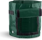 RAM 4 Pack 7 Gallon Potato Grow Bags for Vegetables, Green Polyethylene view 7