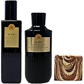 Bath & Body Works Men's Collection Glory Cologne Mist and Body Wash Duo Set with a Clay Baby Bar Soap - Full Size