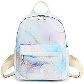 Marble Mini Backpack Women Girls, Small Backpack Purse for Adults Teens Kids School Travel