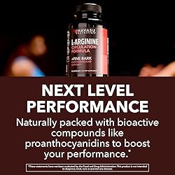 L-Arginine 1800mg and Pine Bark Extract 100mg