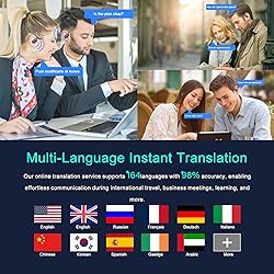 AI Translation Earbuds Real Time, 164 Language