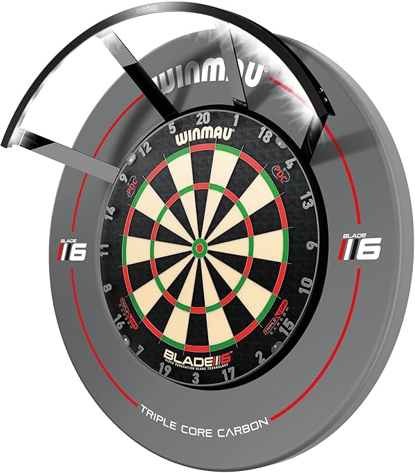 Winmau Polaris Dartboard Licht und Zubehör