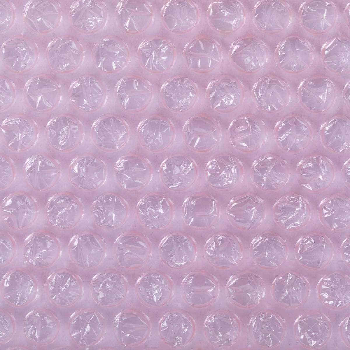 Duck Brand Anti-Static Bubble Wrap Cushioning, Extra Wide 24-Inch x 50-Feet, Pink (285793) : Office Products