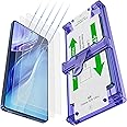 YWXTW Anti Reflective Screen Protector for Samsung Galaxy S25 Ultra, Anti Glare & EZ Unlock [Bubble Free Applicator] [Not Glass] Display Protective Film Shield Accessories Case Friendly, 2 Pack