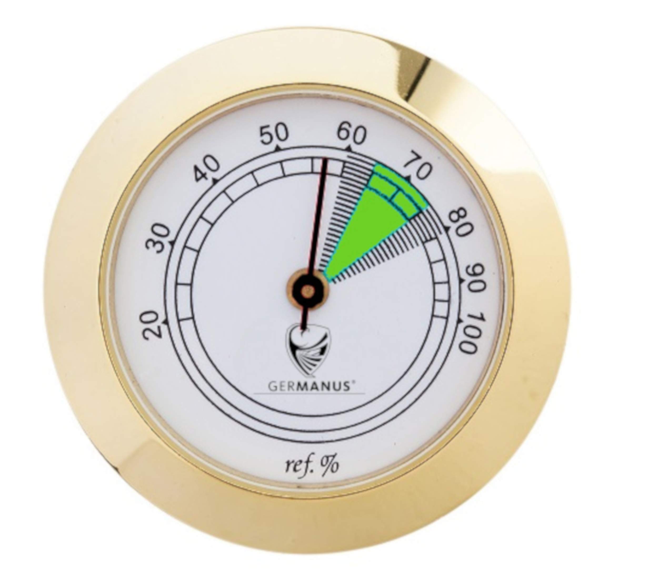 GERMANUS Hygrometer as for humidor 37 mm.