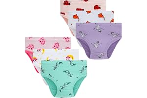 Winging Day Little Girls' Cotton Panties Multipack