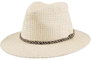 Levi's mens Panama Hat With Twisted Band