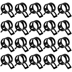 MroMax 20Pcs 0.51"(13mm) ID Spring Band Hose