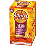 Metamucil Fiber Singles Smooth Texture Orange - 30 Packets