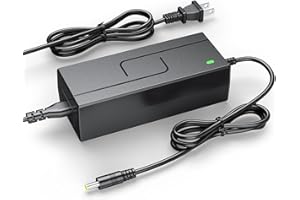 SAYSOLAK 42V 2A Electric Scooter Charger for Hover-1 Journey Alpha Highlander Dynamo Gambit Helios Alpha Cargo Escape Formula Jive Scooters, 9.8Ft Power Adapter Replacement Fit for 36V Li-Ion Battery