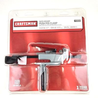 Craftsman Auto-Adjust Push Peg Clamp 949808