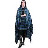 Highland Redstone Cloak Tartan P.V for women - Scottish Tartan Cloak for Stylish Comfort and Warmth