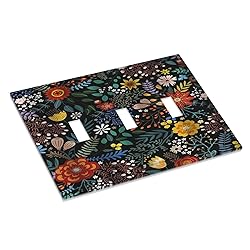 Sghxwp Vintage Colorful Flower Boho Floral Rustic