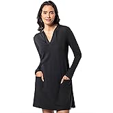 Hooded Cover-Up Dress with Pockets - UPF 50+ Sun Protection - Catalina