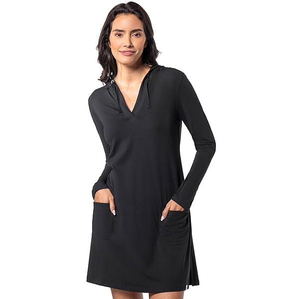 Coolibar UPF 50+ Women's Shoreside Swim Cover-Up Dress - Sun Protective at  Amazon Women's Clothing store
