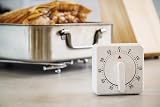 KitchenCraft Wind Up Kitchen Timer 6 Minutes White view 6