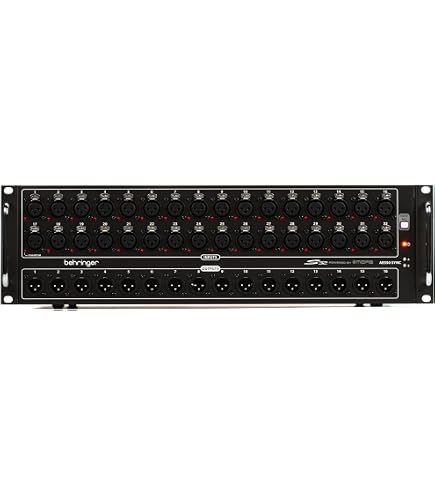 Amazon.com: Klark Teknik Módulo de red KT-AES50 AES50 con hasta 48