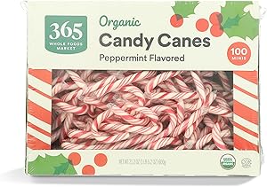 365 by Whole Foods Market, Organic Mini Candy Canes, 100 Count, 21.2 Ounce