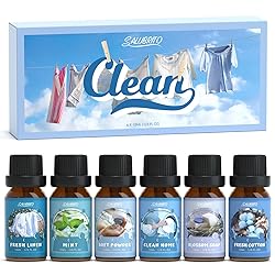 SALUBRITO Clean Fragrance Oils Set, Premium