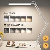 SKYLEO Desk Lamp LED Study Light 5 Color Modes 11 Brightness Levels 12W view 2